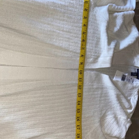 Eileen Fisher NWT  Simple Long Organic Linen Stretch Crepe Sz M-NWT - Picture 5 of 6